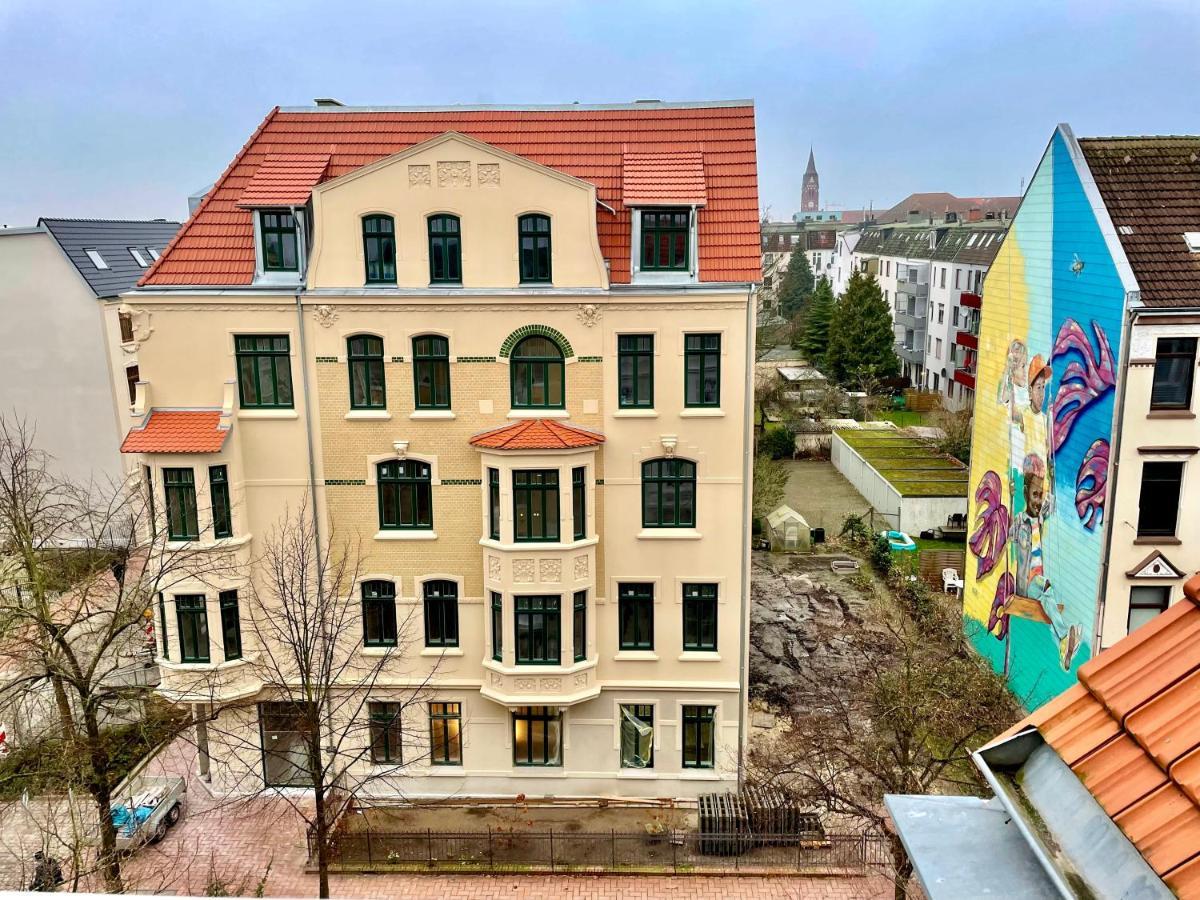 Woelkchen - Wohnung Mit Balkon, Holzdielen & Tv Bremerhaven Ngoại thất bức ảnh