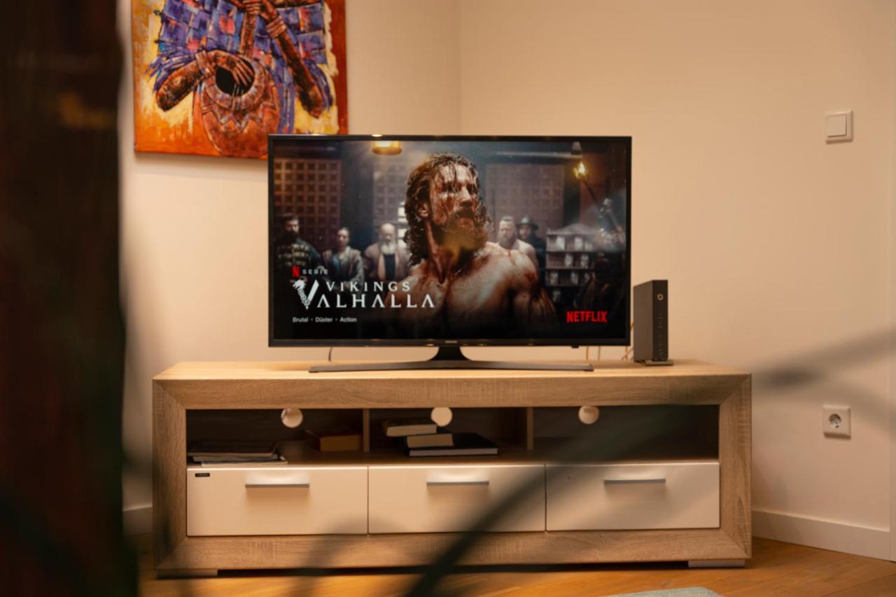 Woelkchen - Wohnung Mit Balkon, Holzdielen & Tv Bremerhaven Ngoại thất bức ảnh